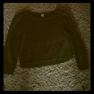 Crop sweater
